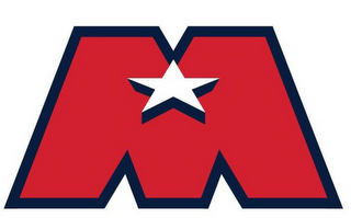 M logo