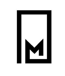 M logo