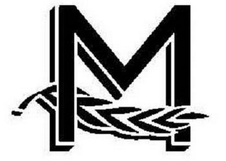 M logo