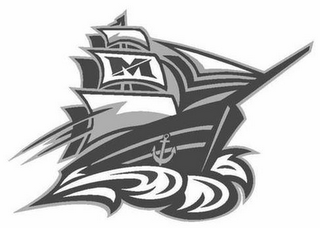 M logo