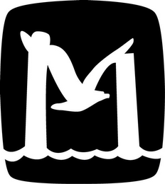 M logo