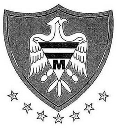 M logo