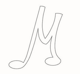 M logo