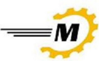 M logo