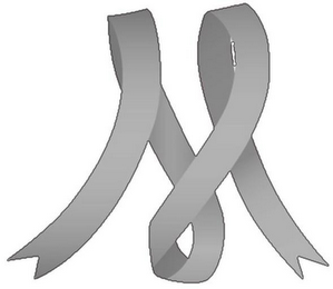 M logo