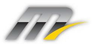 M logo