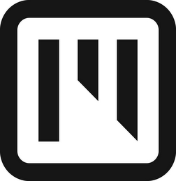 M logo