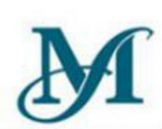 M logo
