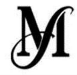 M logo