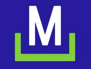 M logo