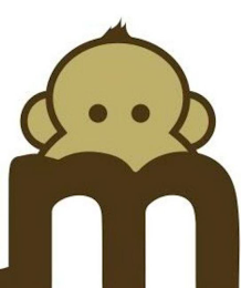 M logo