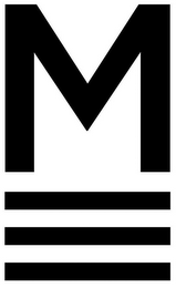 M logo