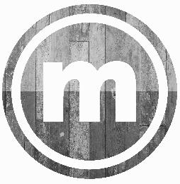 M logo