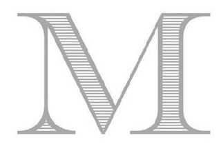 M logo