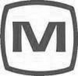 M logo