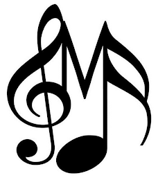 M logo