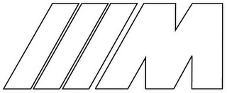 M logo