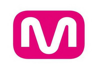 M logo