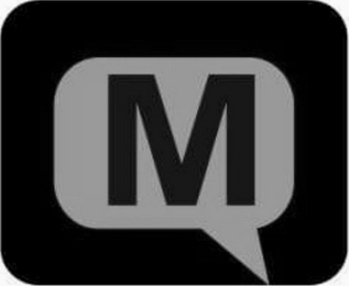 M logo