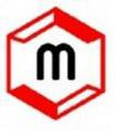 M logo