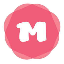 M logo