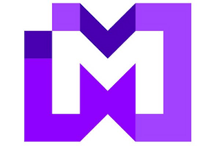 M logo