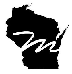 M logo