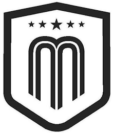 M logo