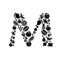 M logo