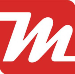 M logo