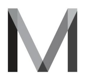 M logo