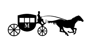 M logo