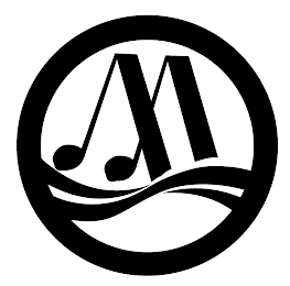 M logo