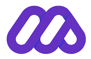M logo