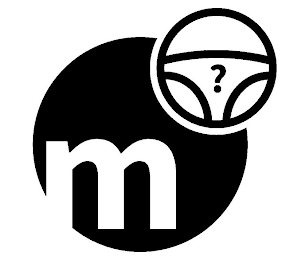M ? logo