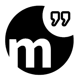M " logo