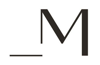 M logo