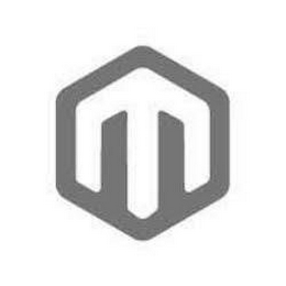 M logo