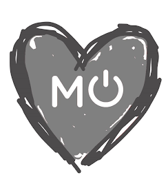 M logo