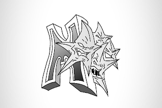 M logo