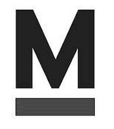 M logo