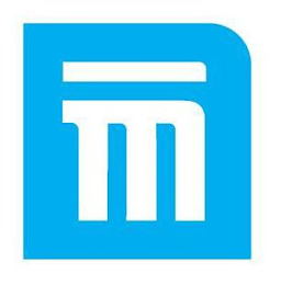 M logo