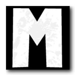 M logo