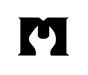 M logo