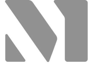 M logo