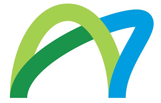 M logo