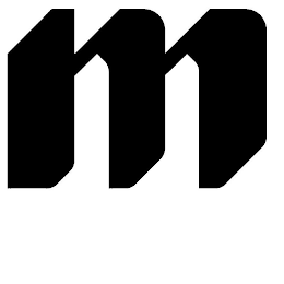 M logo