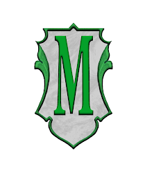 M logo