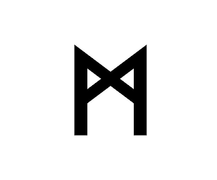 M logo