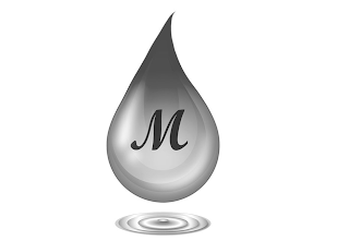 M logo
